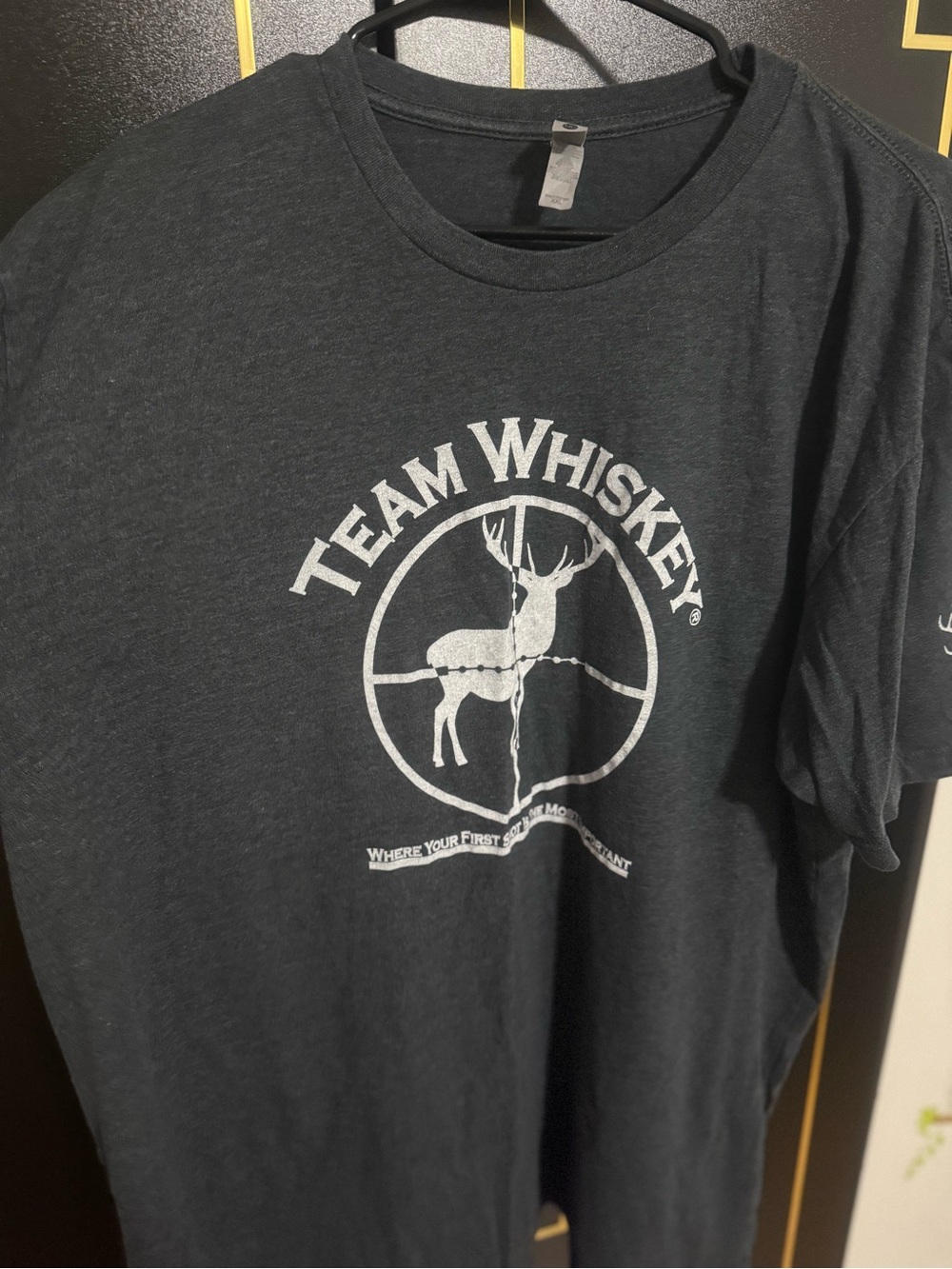 Men's Charcoal Graphic Tee